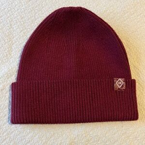 Vera Bradley Burgundy Beanie